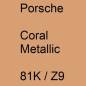 Preview: Porsche, Coral Metallic, 81K / Z9.